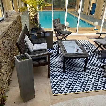 Willa & Piscine Chauffee 5 Minutes De Sarlat